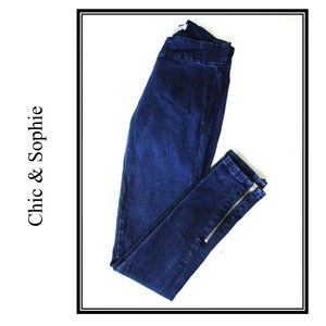 Forever 21 Skinny Jeans Zipper Ankle